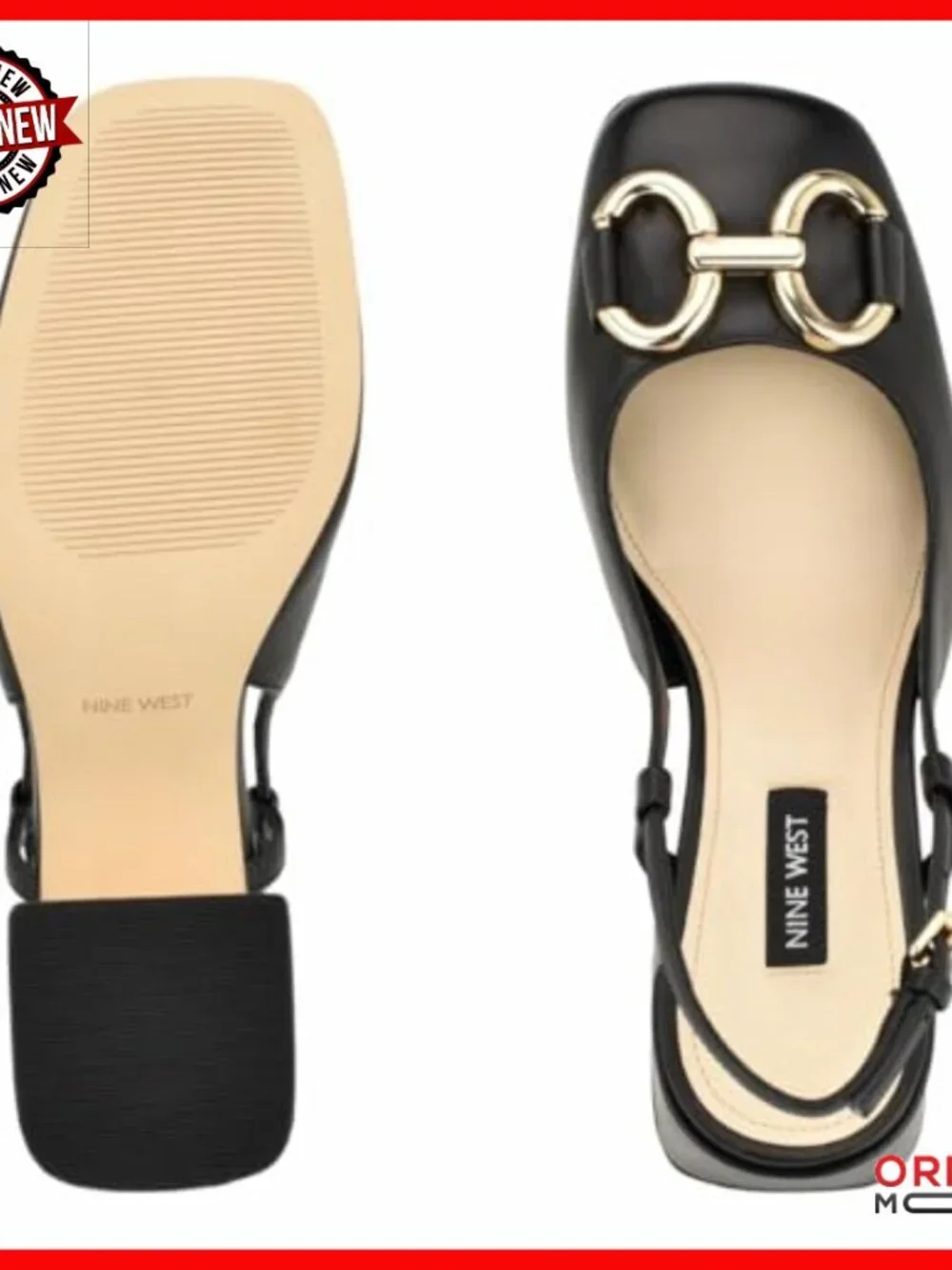 Leather Square Toe Block Heel Pumps Slip Resistant Dress Shoes